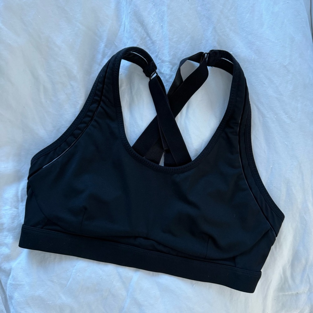 Fabletics Black Sports Bra